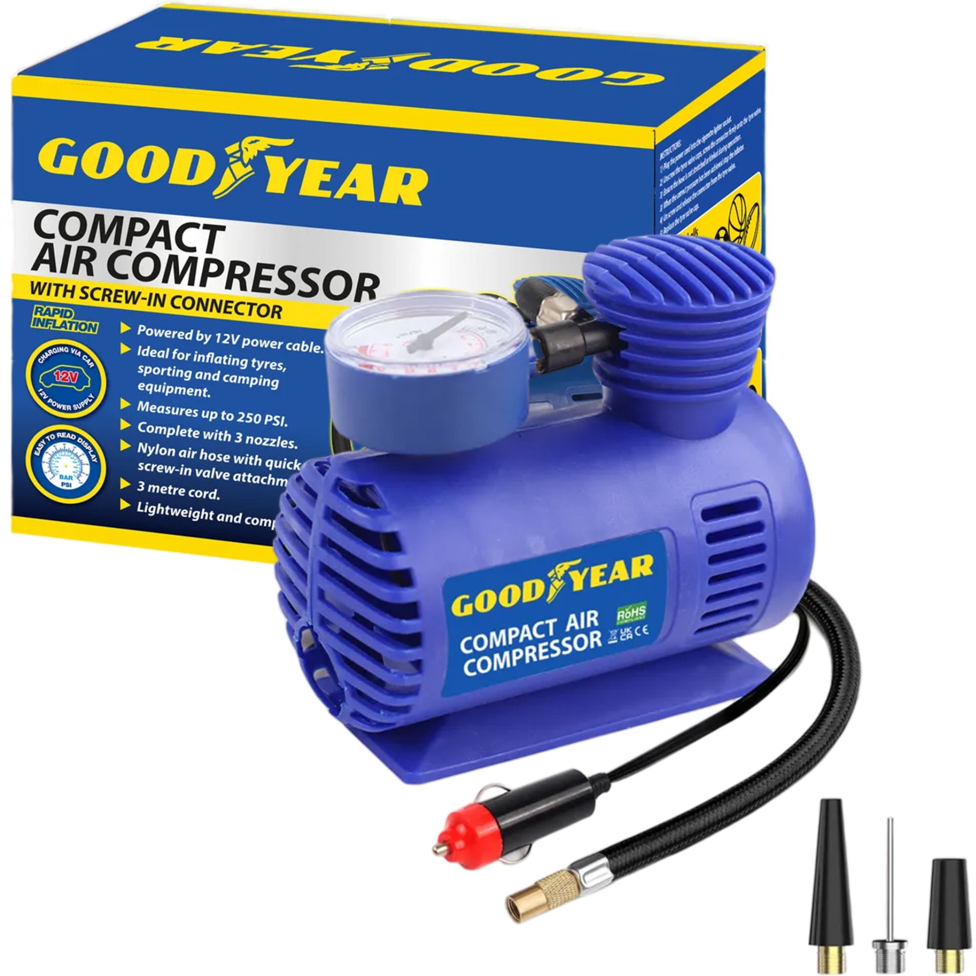 Goodyear Pro Mini Air Compressor